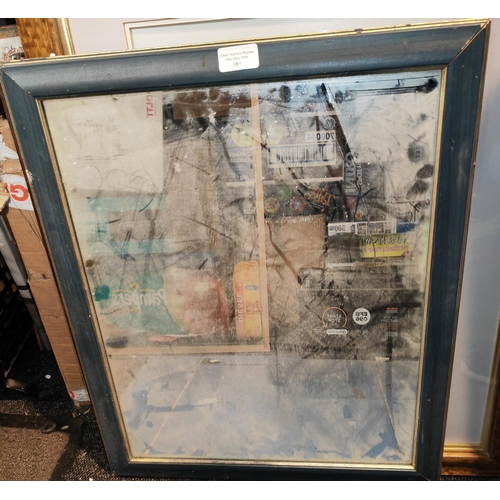 104 - Small Framed Mirror