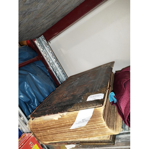 120 - 1878 Holy Bible In Need Of Repair