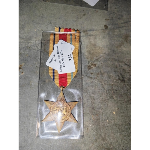 332 - African Star Medal