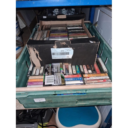 83 - Box And Half Of Music Cassettes