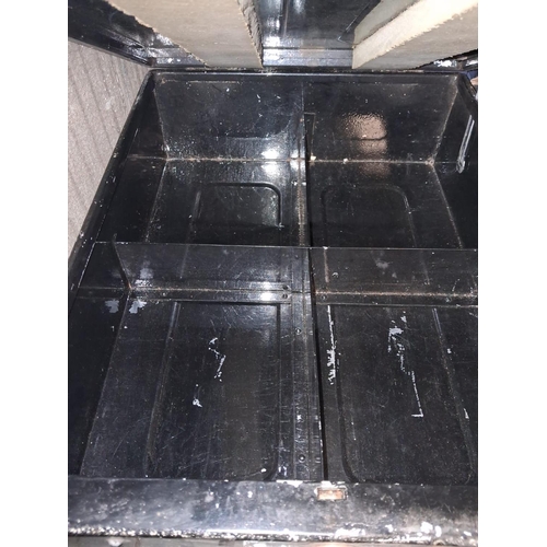 84 - Metal Storage Box With No Key