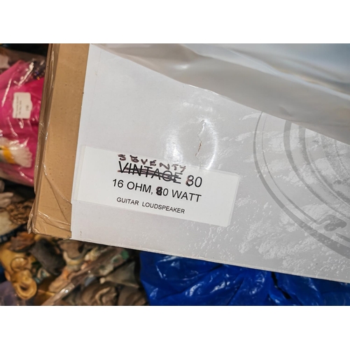 136 - Celestion 16 Ohm/80 Watts Guitar Loud Speaker In Box Unused