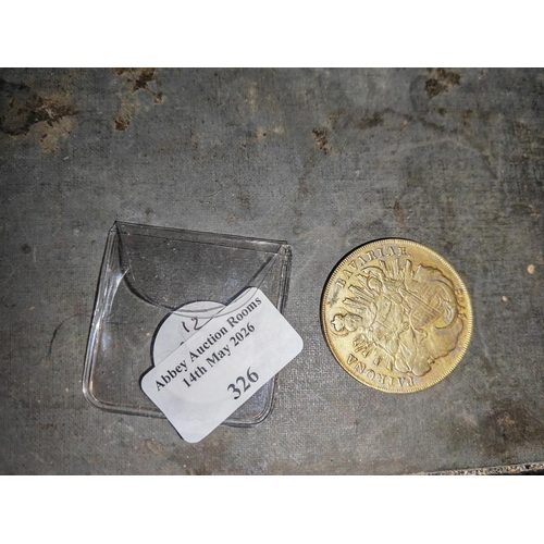 326 - 1782 Bavarian Thaler