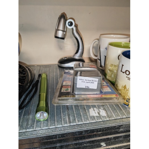 186 - Rcd Adaptor In Packaging Plus 2 Torches