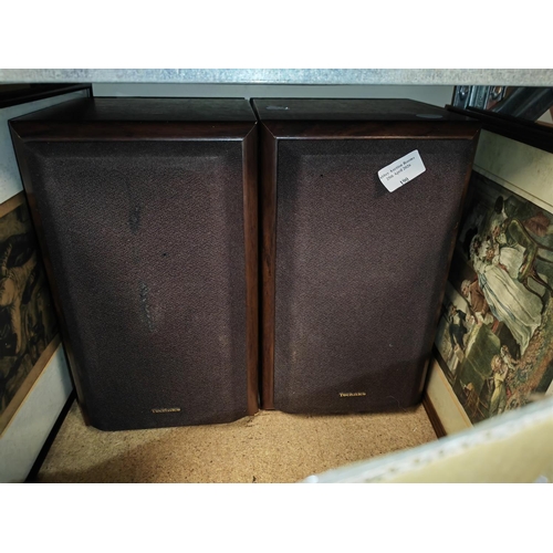 190 - Pair Of Technics Speakers Model No Sb-Hd81
