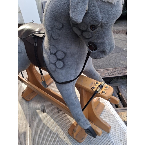 35 - Merrythought Rocking Horse In Need Of A Little Tlc To The Ear And Cleaning