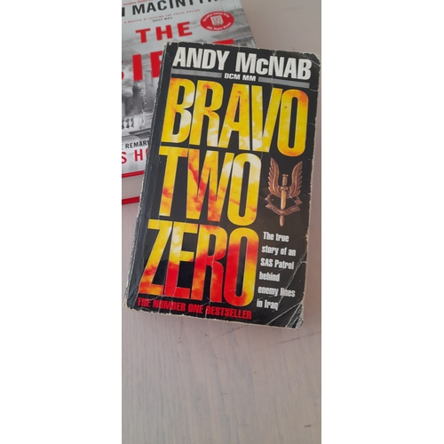 3 - Sas Books, The Siege, Bravo Two Zero, Bookmarkers