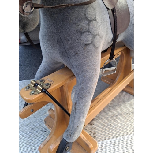 62 - Merrythought Rocking Horse In Need Of A Little Tlc To The Ear And Cleaning