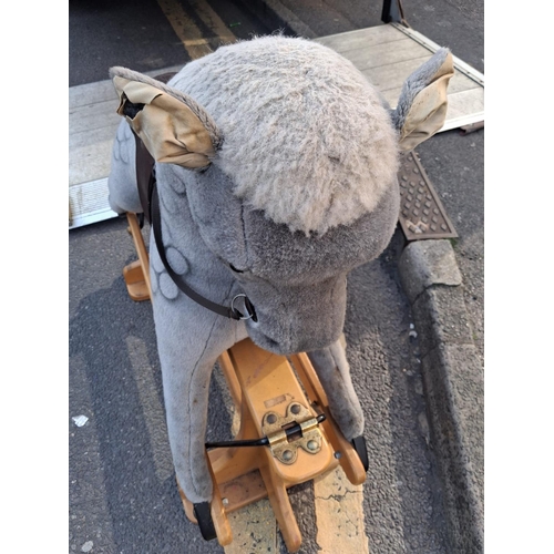 62 - Merrythought Rocking Horse In Need Of A Little Tlc To The Ear And Cleaning