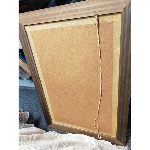 103 - Large Framed Mirror