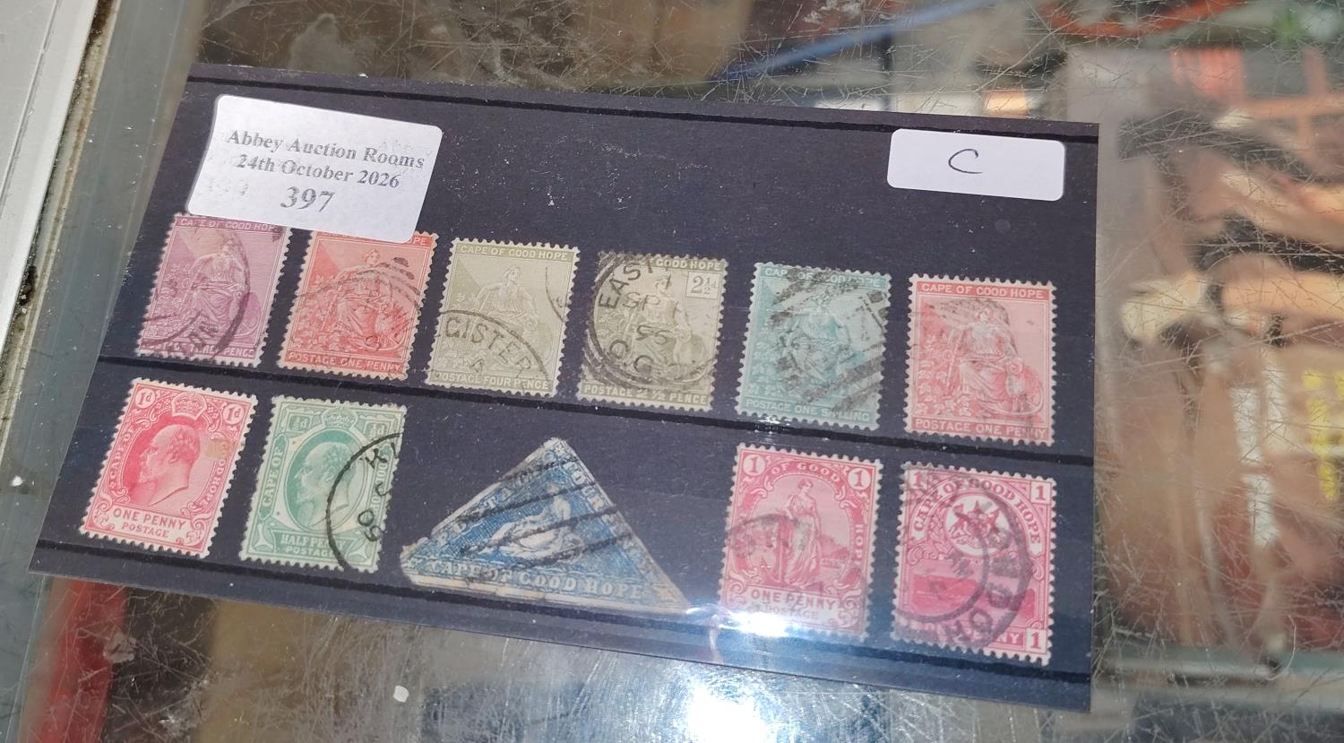 Antique Cape Of Good Hope Stamps
