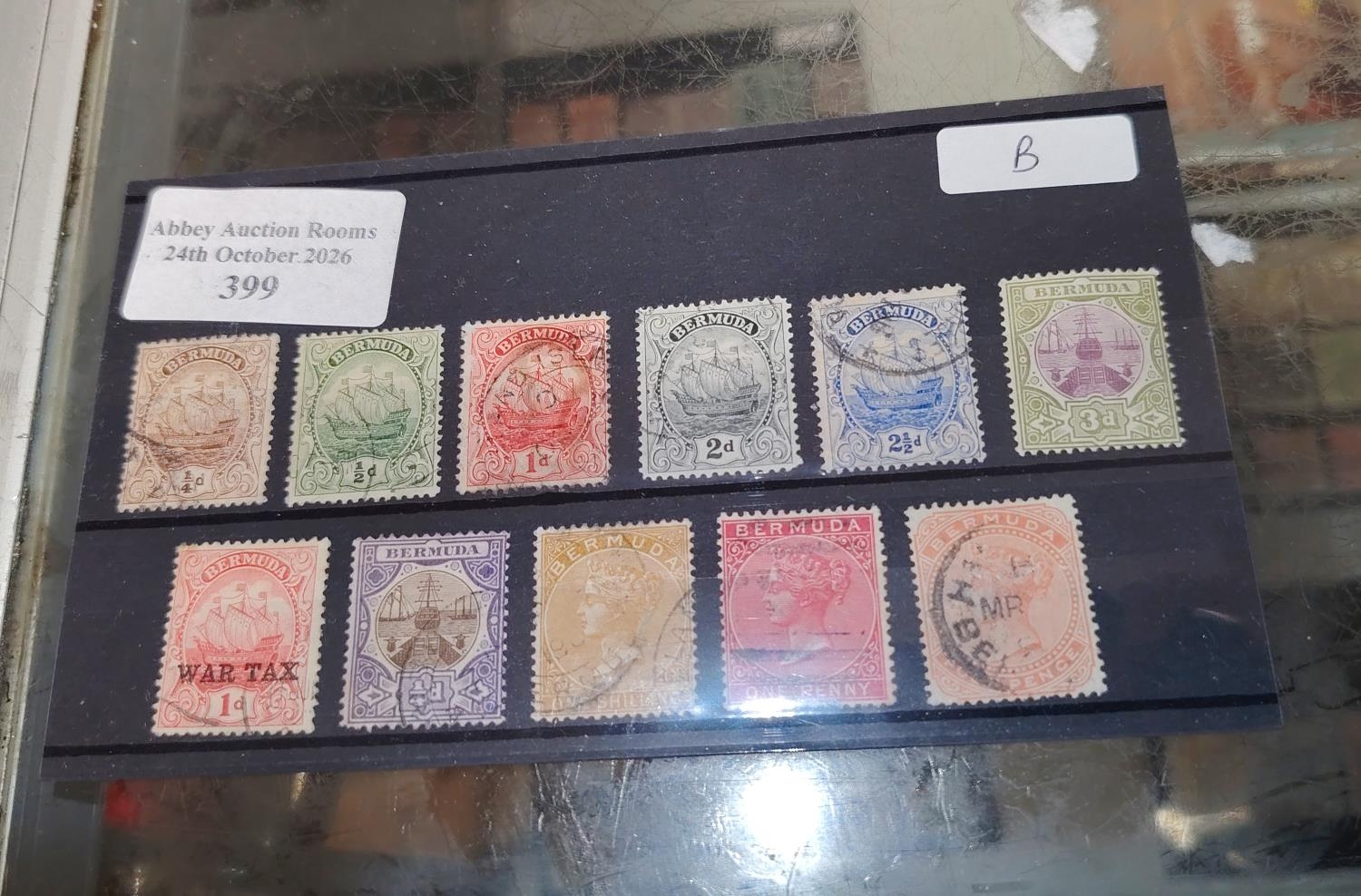 Queen Victoria Bermuda Stamps