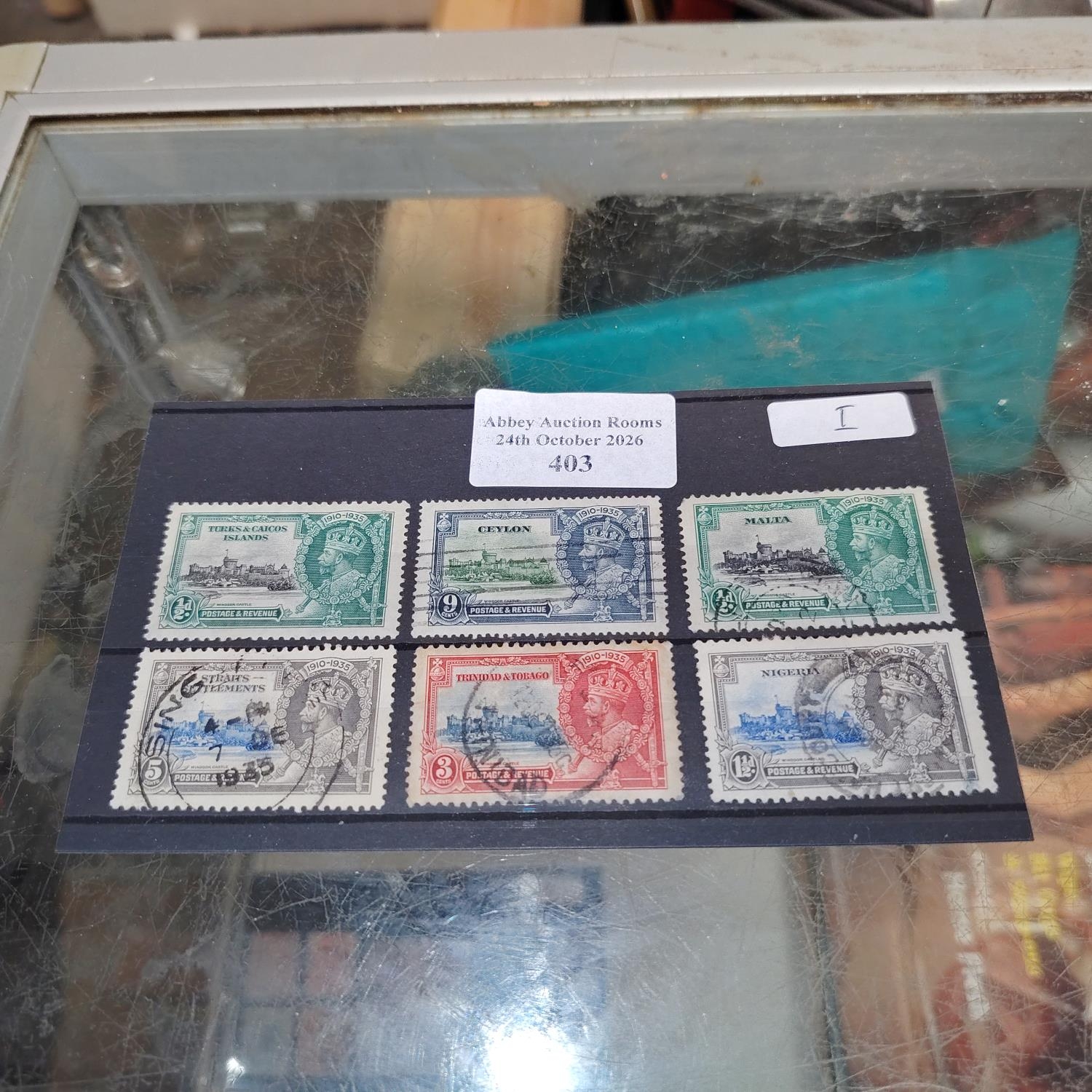 George V Jubilee Stamps 1935