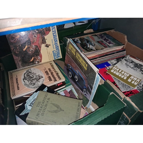 Collection Of Motor Car Racing Books & Ephemera Including Autocourse ...