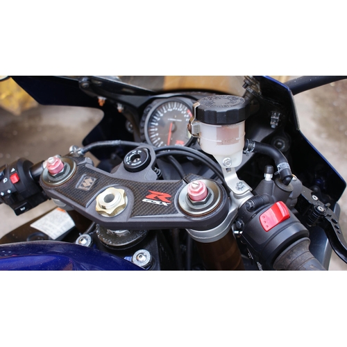 6 - Suzuki GSXR 1000,  DX06OPA, 7k mileage, v5 present, 2 previous owners, MOT expires September 2022, D... 