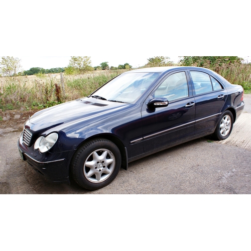 7 - Mercedes Benz C Class C180 Elegance Automatic, LV51 LOJ, V5 present, 2 previous owners, 45k mileage,... 