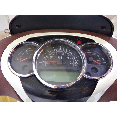 5 - Piaggio Beverly 300ie scooter, WX62AYT, no V5, 6700 mileage, MOT expires 1st September 2022, good wo... 