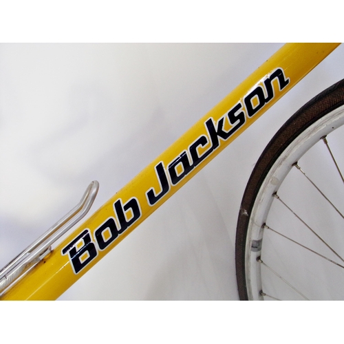 8 - Vintage Bob Jackson racing bike, with Brooks leather handlebars, Cane Creek breaks, Continental tyre... 