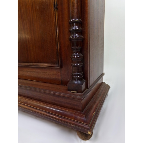 484 - Incredible massive late 19th century floorstanding upright Polyphon, 2 combs playing 25.5