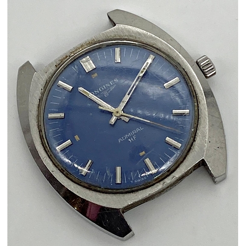 437 - 1970s Longines Admiral HF Olympic Games Munich 1972 Automatic stainless steel gents wristwatch, 36mm... 