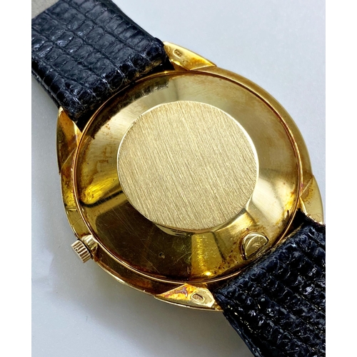 397 - Corum for Paul Breguette 18k gold automatic dress watch, 34mm case, champagne dial, gilt hands and b... 