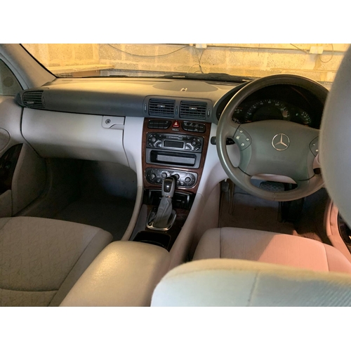 7 - Mercedes Benz C Class C180 Elegance Automatic, LV51 LOJ, V5 present, 2 previous owners, 45k mileage,... 