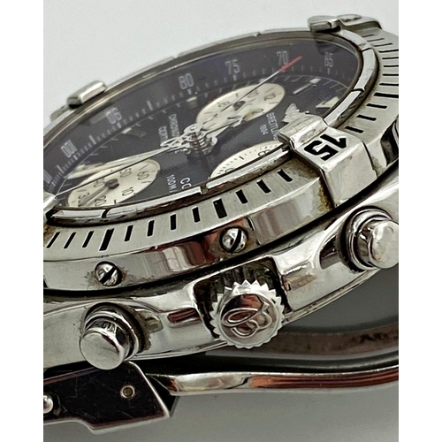 247 - Gents Breitling Colt Chronograph A73350 Wristwatch, head measures 40mm not including crown or push b... 