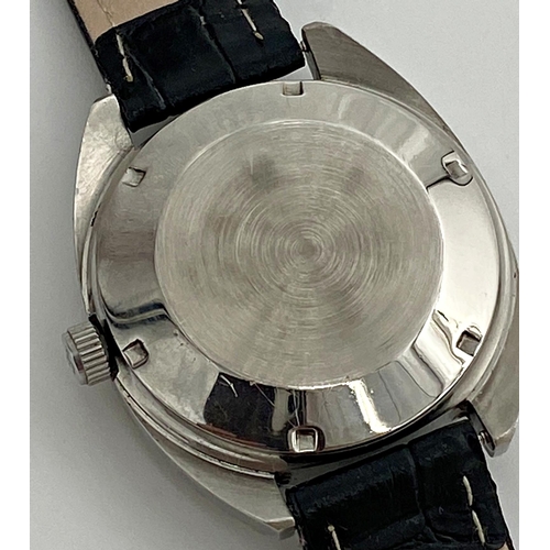 256 - Gents Jaeger - LeCoultre Club Automatic Wristwatch, head measures 35mm not including crown. Steel wa... 