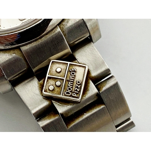 232 - Gents Rolex Air-King 114200 'Domino's' Automatic Wristwatch Circa 2009, head measures 34.5mm not inc... 