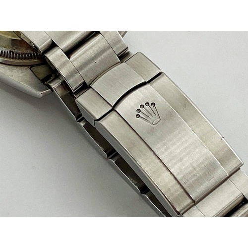 232 - Gents Rolex Air-King 114200 'Domino's' Automatic Wristwatch Circa 2009, head measures 34.5mm not inc... 