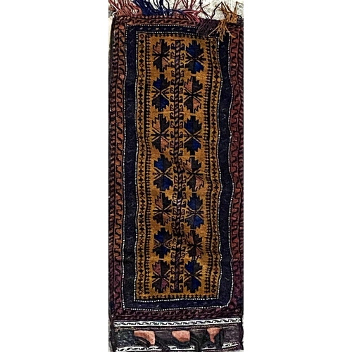 1094 - Persian Bokhara saddle bag, 135 x 55