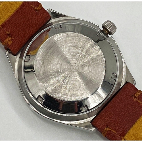 258 - Gents Jaeger-LeCoultre Club Automatic Steel Wristwatch, 36mm head not including the crown. With back... 