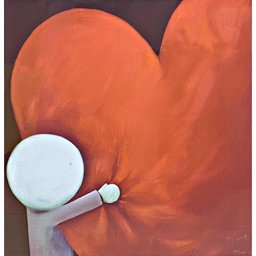 1377 - Doug Hyde (b. 1972) - 'Looking After Love' signed, limited 137/495 giclée print, 65 x65cm, framed