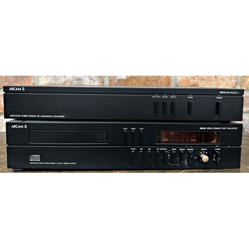 1118 - Arcam six amplification system to include delta black box 5 and delta 170.3 compact disc transport s... 