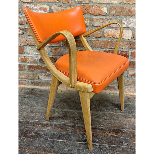 1294 - Retro bentwood BEN carver or bridge chair