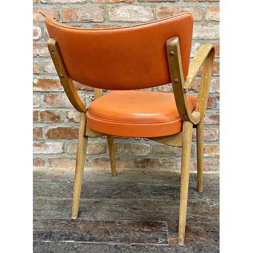 1294 - Retro bentwood BEN carver or bridge chair