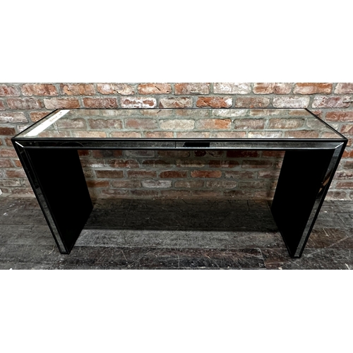 1340 - From The Elton John Biopic Film 'ROCKETMAN' - mirrored glass console table, 78cm high x 142 x 41cm