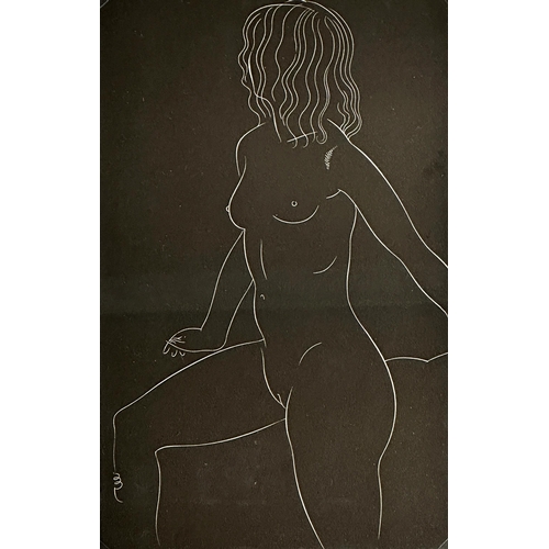 1372 - Eric Gill (1882-1940) - 'Female Nude from 25 Nudes' x 2, from London JM Dent & Sons for Hague & Gill... 