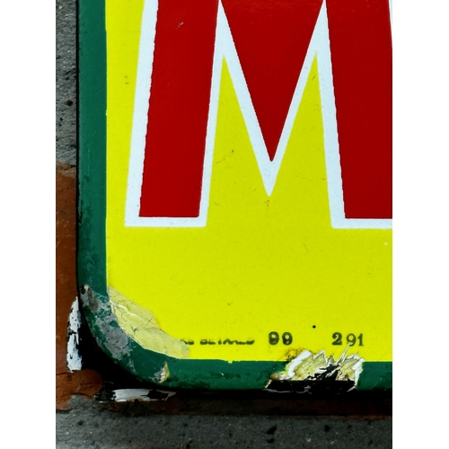 38 - Advertising - 'Semois Mijn Tabak' enamel sign in polychrome, 63 x 45cm