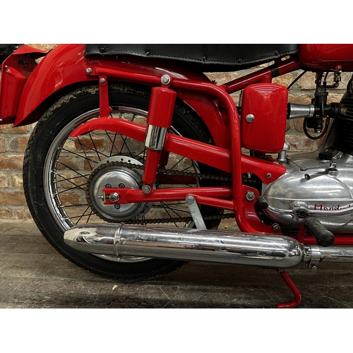 6 - 1960 Mondial Sprint motorbike, BSJ 784, frame and engine no 02277, 175cc engine,  fully restored wit... 