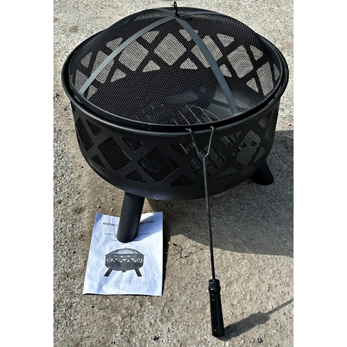 1049 - Brand new fire pit, never been used, Height 60cm x 62cm Diameter