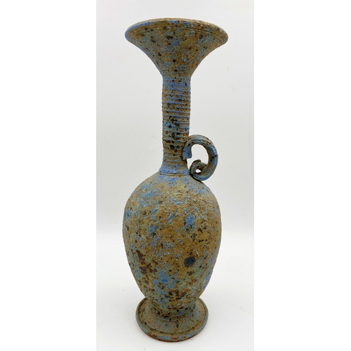 472 - Carlos van Reigersberg-Versluys studio pottery stoneware bottle neck vase, 39.5cm high