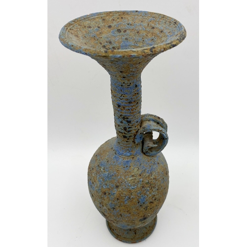 472 - Carlos van Reigersberg-Versluys studio pottery stoneware bottle neck vase, 39.5cm high