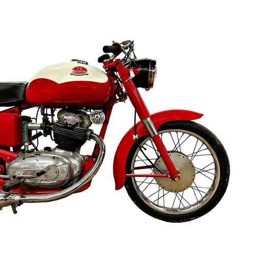 6 - 1960 Mondial Sprint motorbike, BSJ 784, frame and engine no 02277, 175cc engine,  fully restored wit... 
