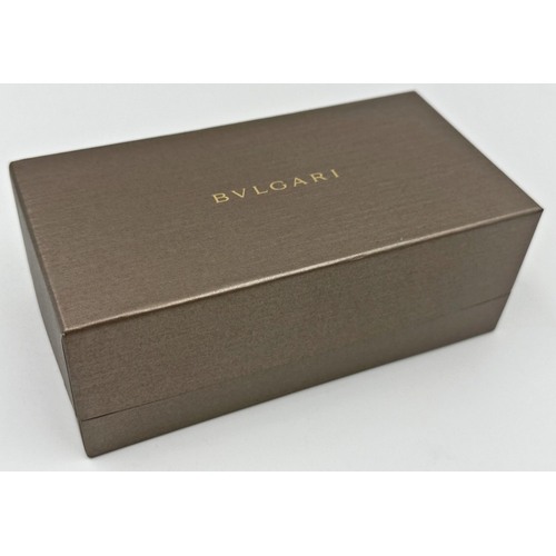 256 - A pair of brand new mirrored Bulgari sunglasses with rose gold-toned hardware.
Comes with hard case ... 