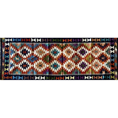 1465 - Chobi kilim runner, 200 x 65