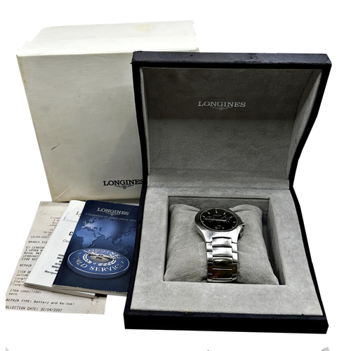 8 - Gents Longines Calibre 541 Chronograph Wristwatch, head measures 36mm not including crown, with engi... 