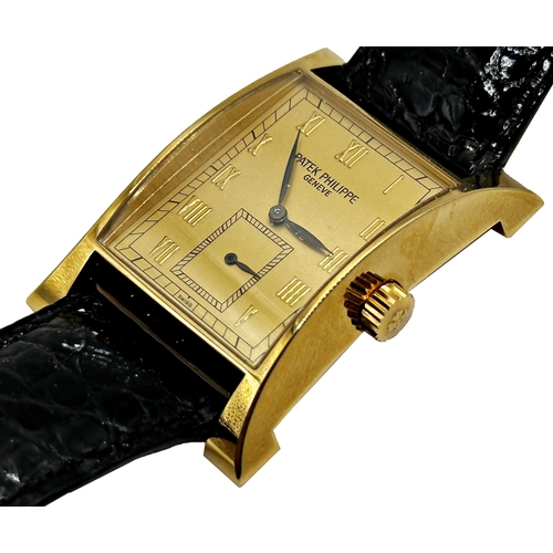25 - Exceptional Patek Philippe 'Pagoda' Commemoration 1997 limited edition 18ct gents dress watch, ref. ... 