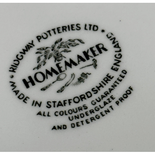 352 - Ridgway Potteries Ltd 'Homemaker' tea and dinner part service