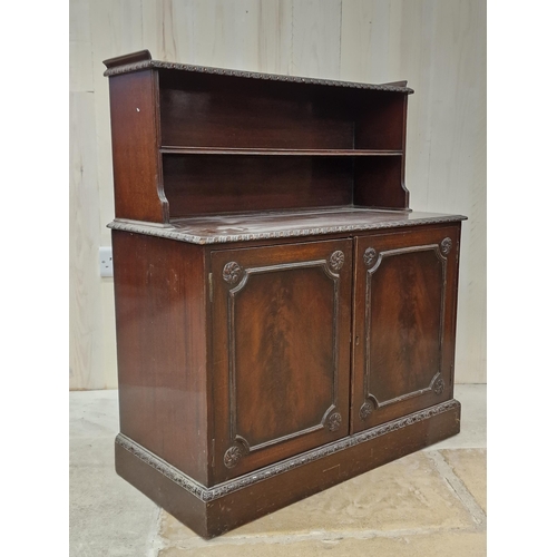 1360 - Unusual small scale Victorian mahogany extending dining table with turned legs, brass castors and tw... 